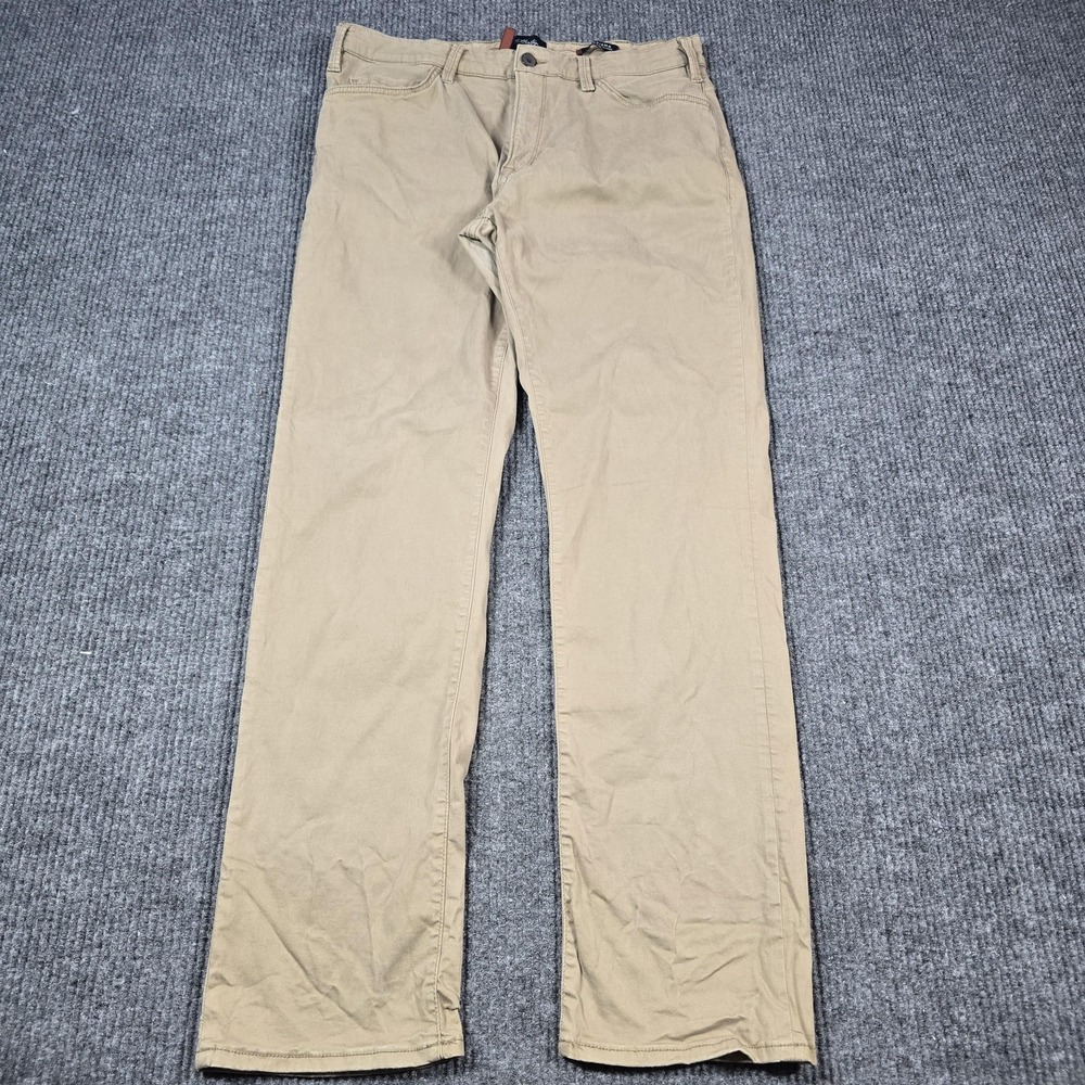 34 Heritage Charisma Pants Mens 38x34 Khaki Beige Classic Comfort Stretch 35x32‎